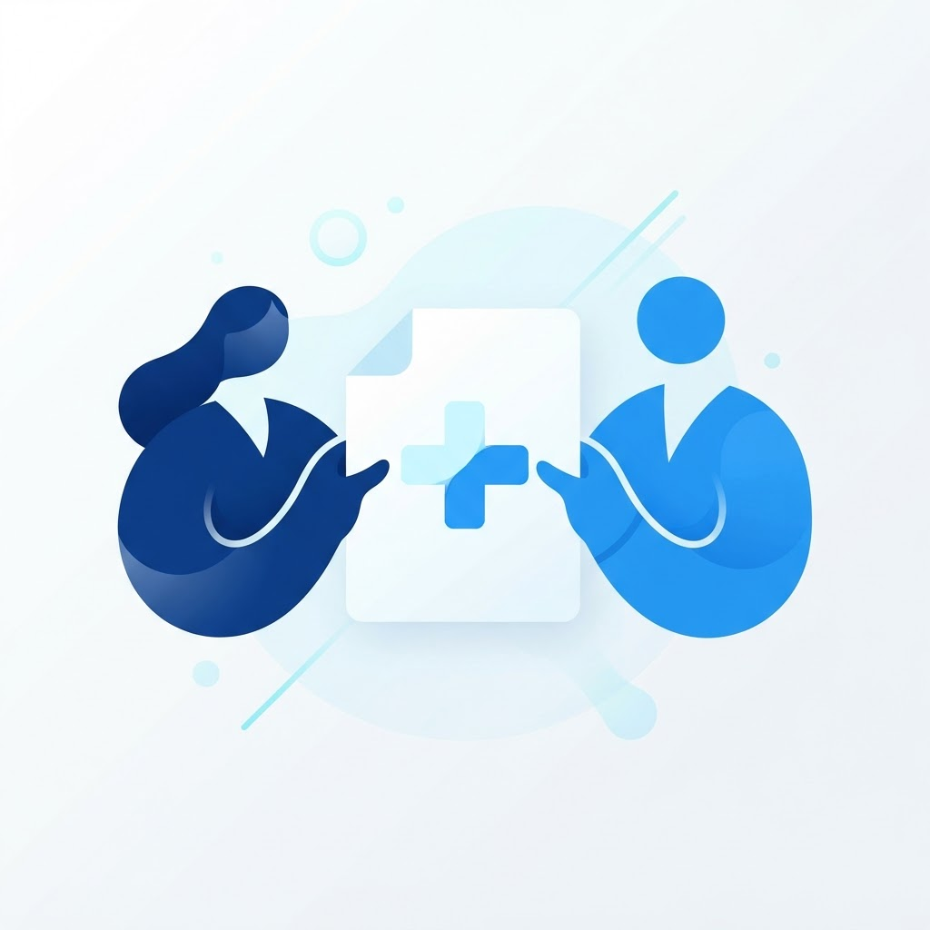 Illustration representing Shared Care Explained